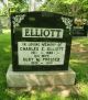Elliott, Charles Everett tombstone