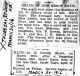 Akerley, Mercy obituaries