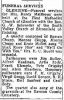 Williams, Atta funeral notice